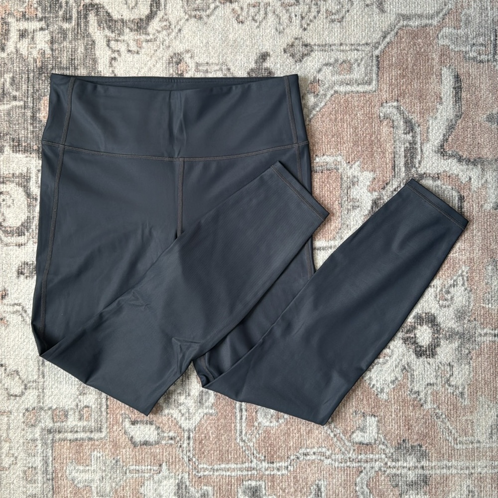 Athleta Full Length Legging Size M Gray-Blue